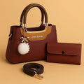 A1 Leather Shoulder Bag with Detachable Strap & Card Holder M001