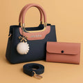 A1 Leather Shoulder Bag with Detachable Strap & Card Holder M003