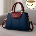 Women's Leather Shoulder Bag Black Blue Maroon Pink Beige 9x11" A046