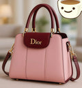 Women's Leather Shoulder Bag Black Blue Maroon Pink Beige 9x11" A045