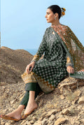 3 Pcs Women's Unstitched Printed Suit