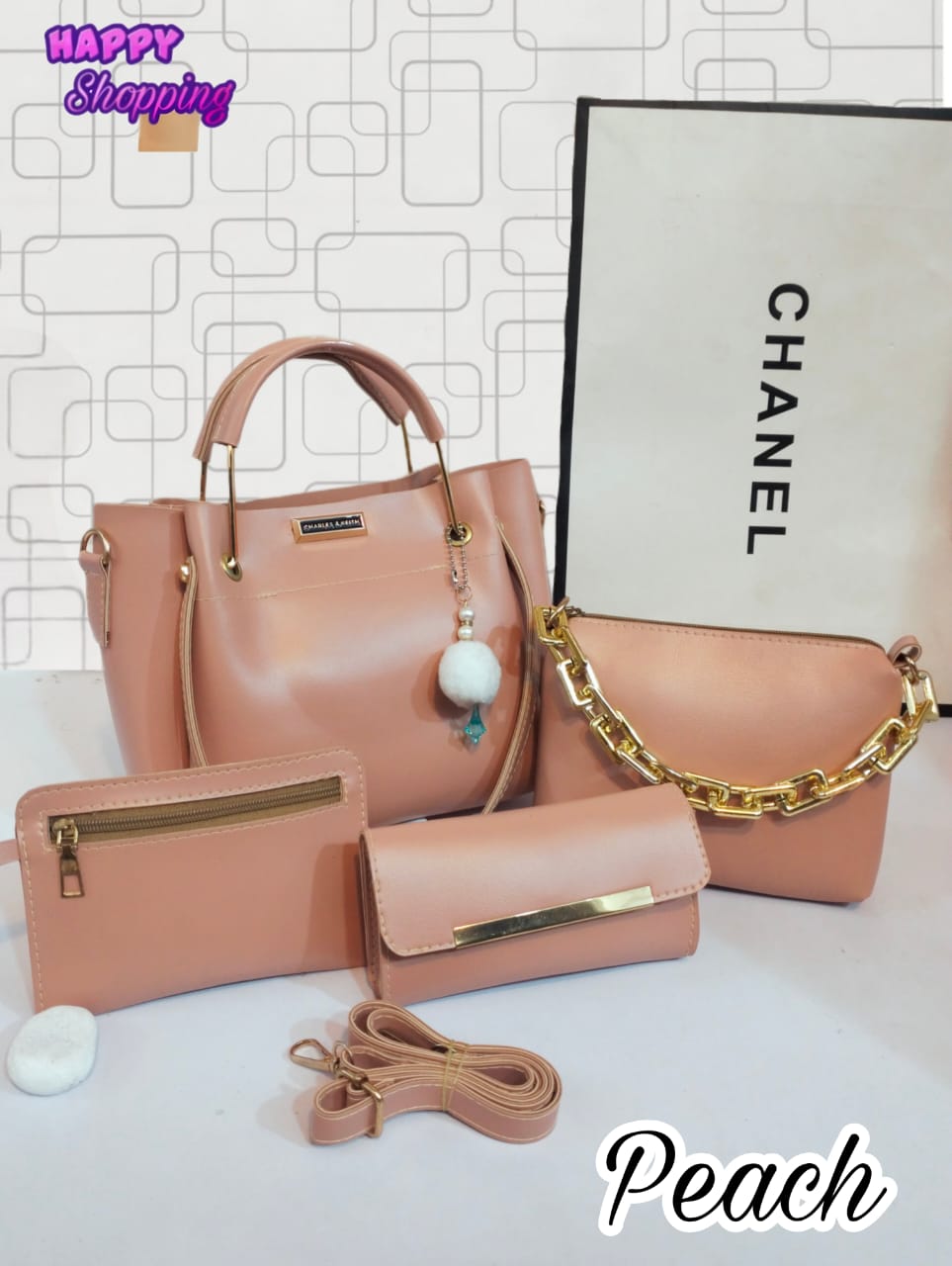 4 Pieces Bags A022